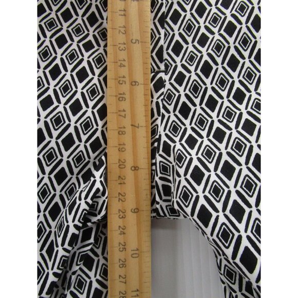 Laundry Shelli Segal Pants 8 White Straight Crop Career Stretch NEW - Picture 4 of 10